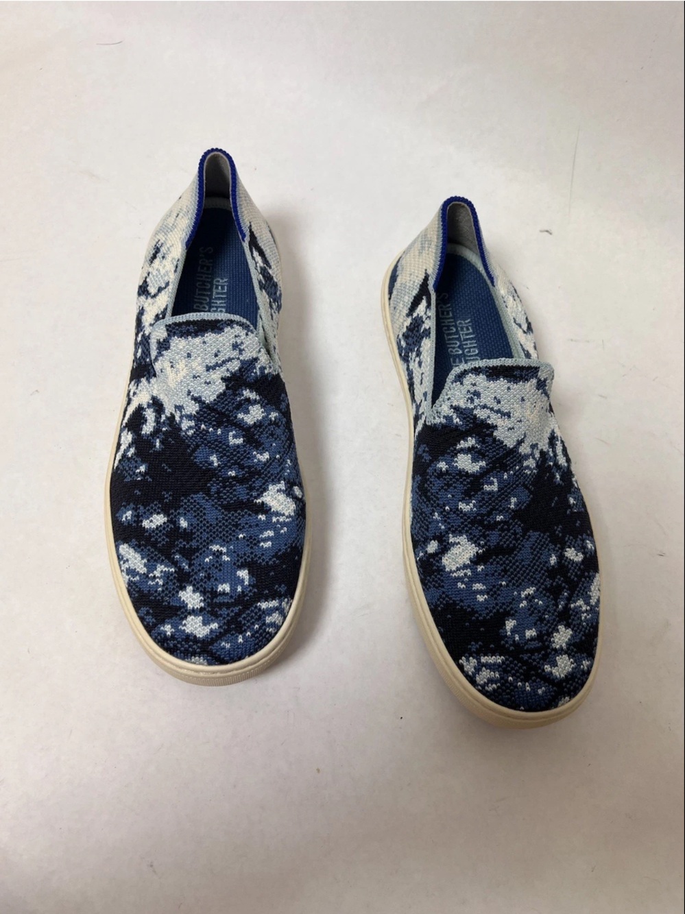 Rothys X The Butcherâs Daughter Limited Edition Shibori Slip-On Loafers size 7.5